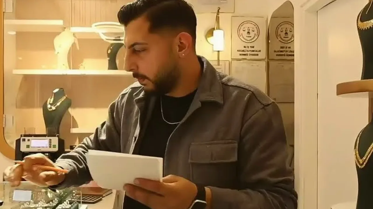 Ariyen tanıtım videosu: gerçek bir kuyumcu dükkanında tabletle satış