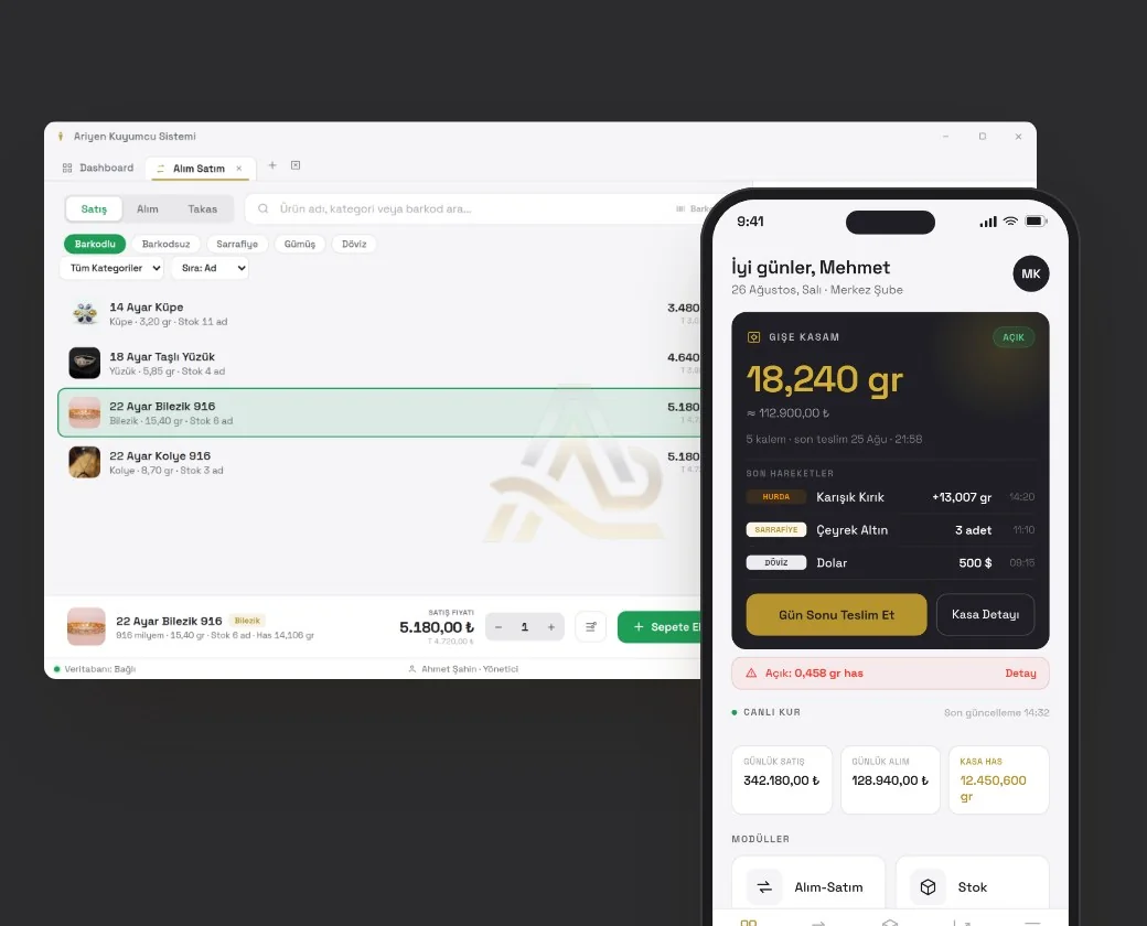 Ariyen Core ve Ariyen Mobile